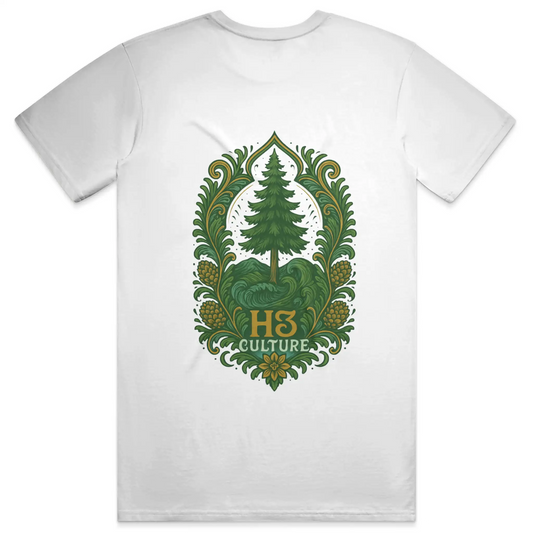 H3 Emblem with Towering Evergreen