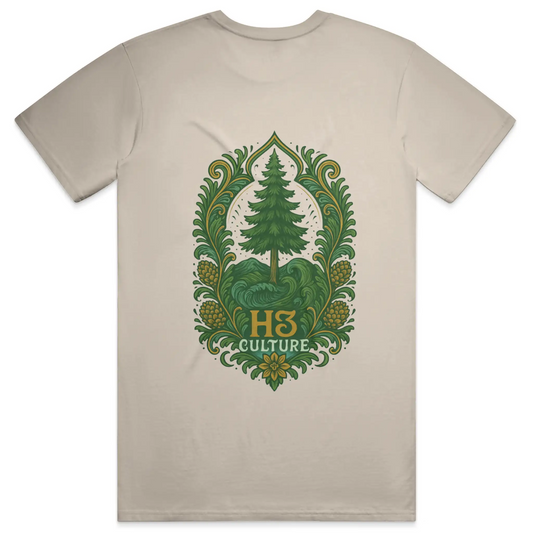H3 Emblem with Towering Evergreen