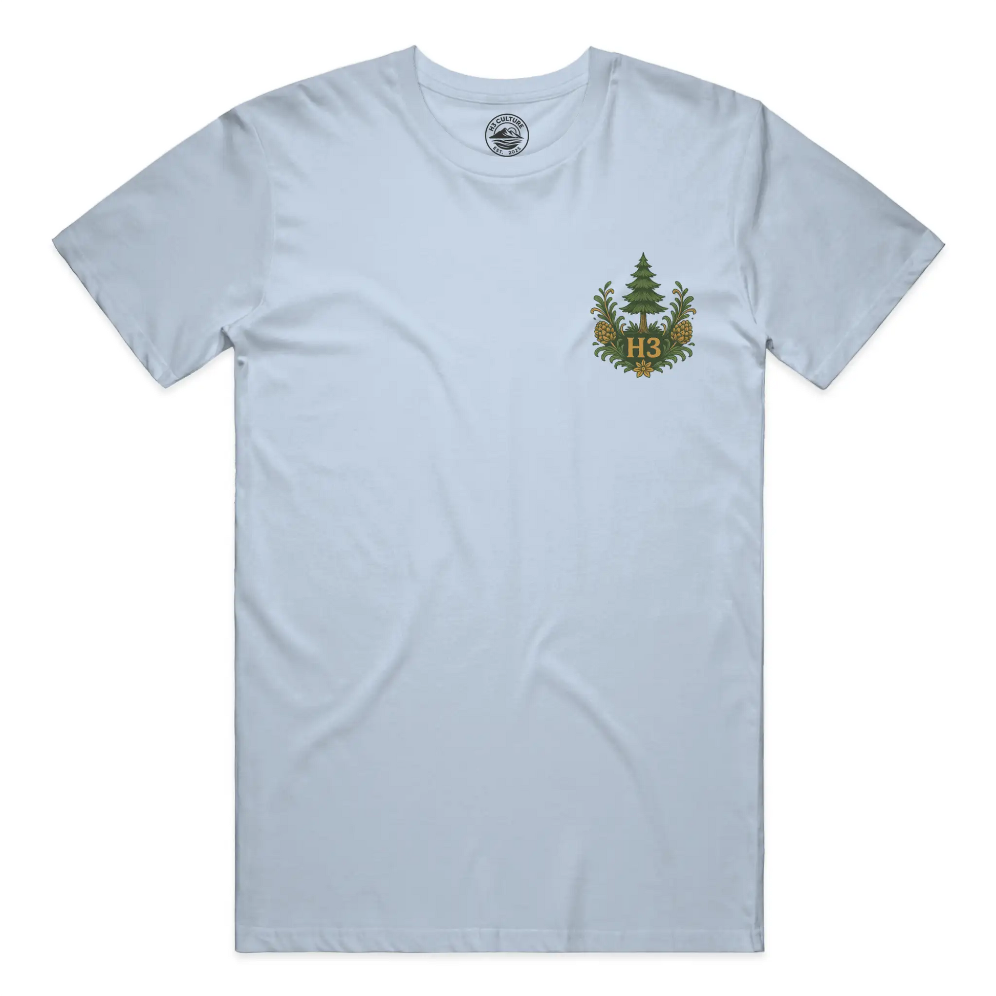 H3 Culture Emblem with Pine Tree