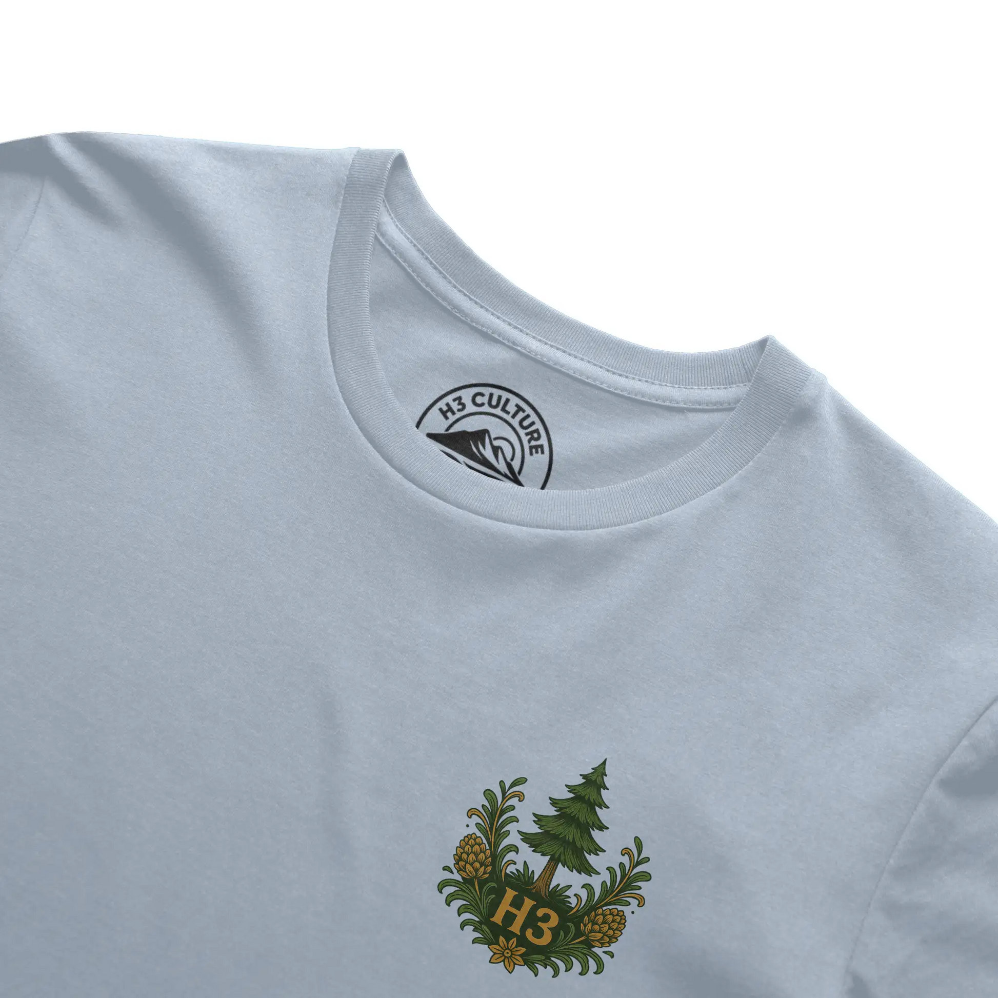 H3 Culture Emblem with Pine Tree