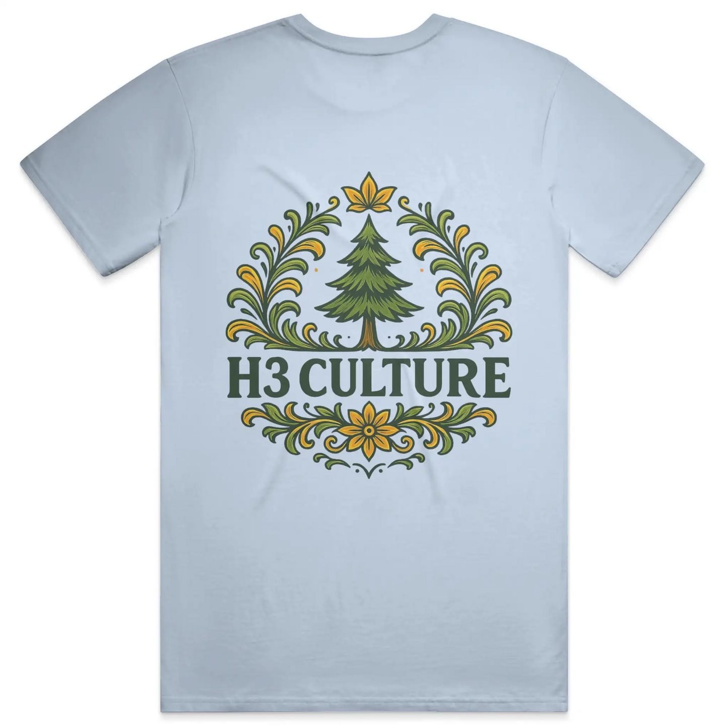 H3 Culture Emblem with Pine Tree