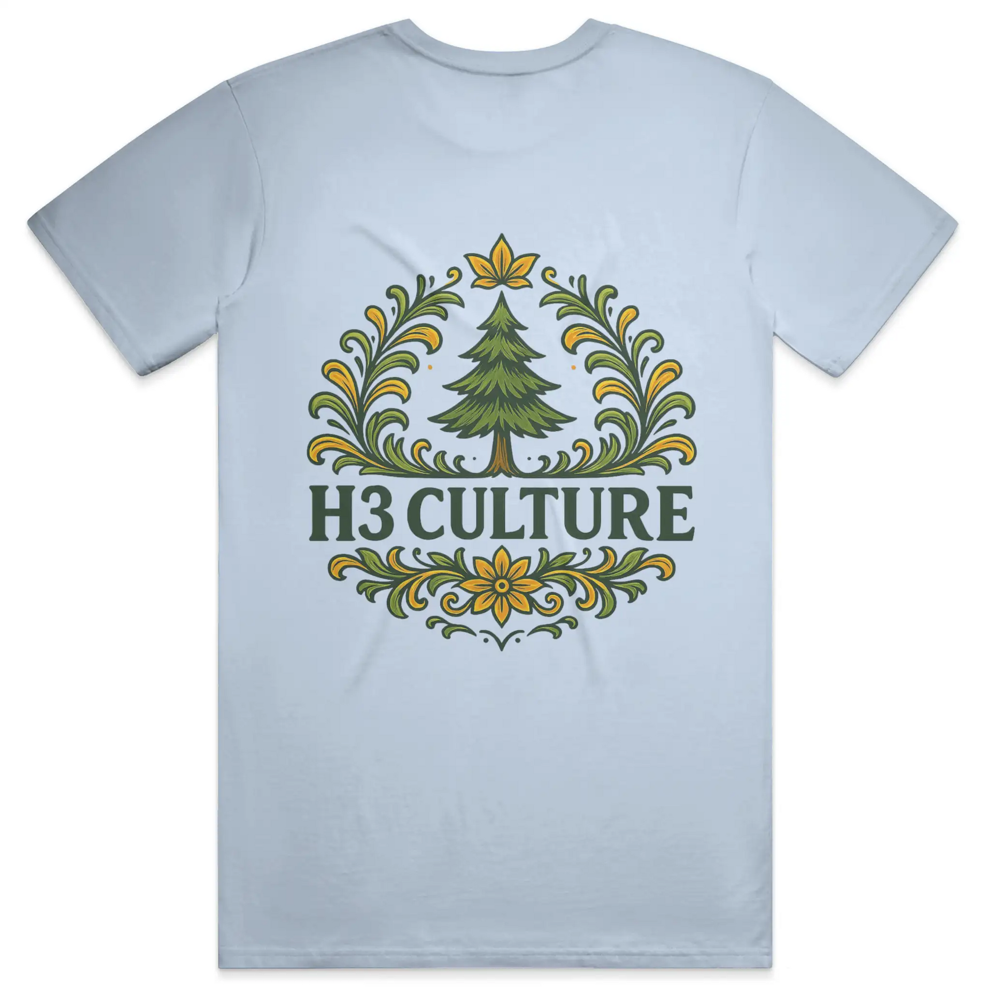 H3 Culture Emblem with Pine Tree