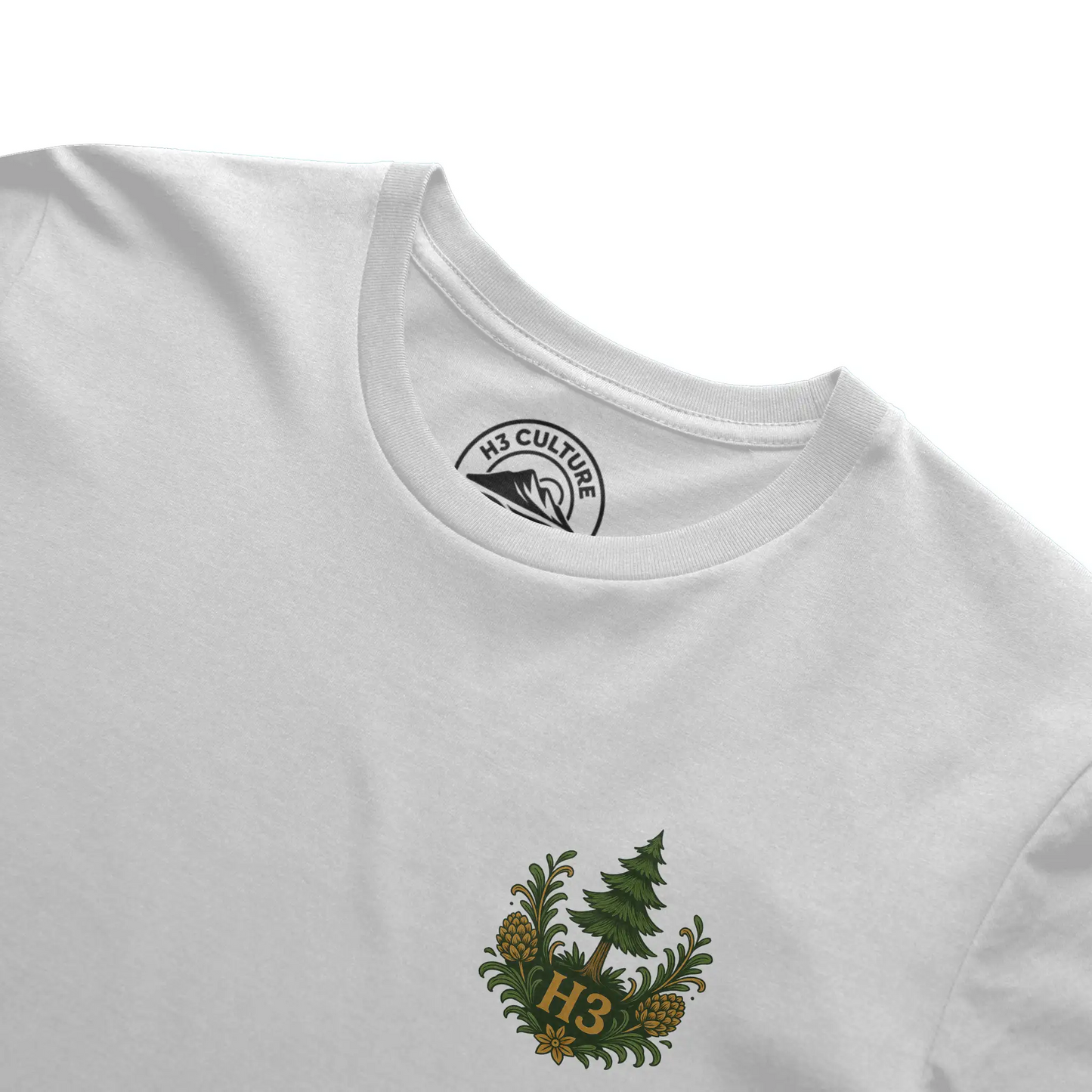 H3 Culture Emblem with Pine Tree