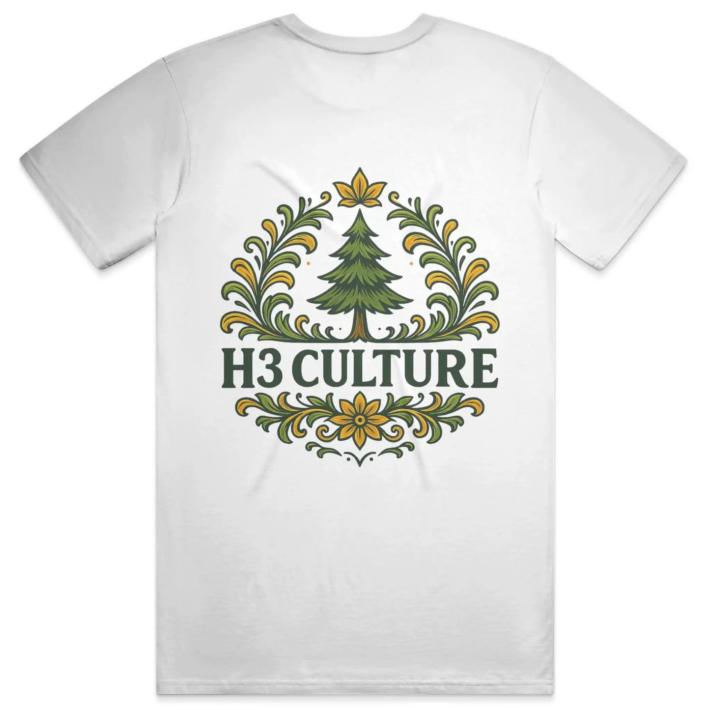 H3 Culture Emblem with Pine Tree