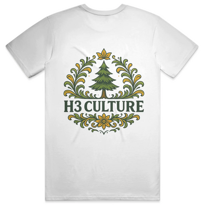 H3 Culture Emblem with Pine Tree