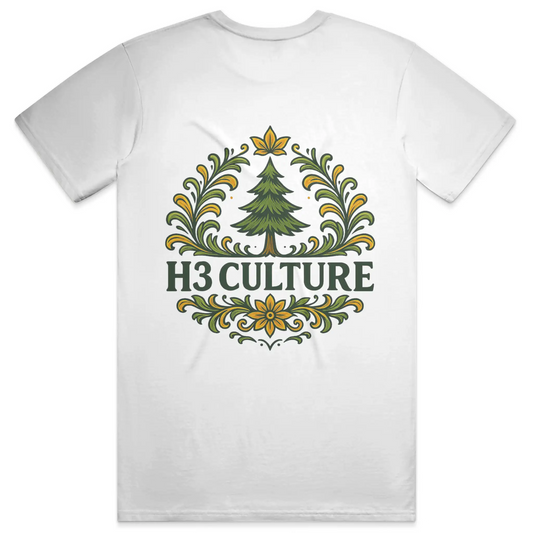 H3 Culture Emblem with Pine Tree