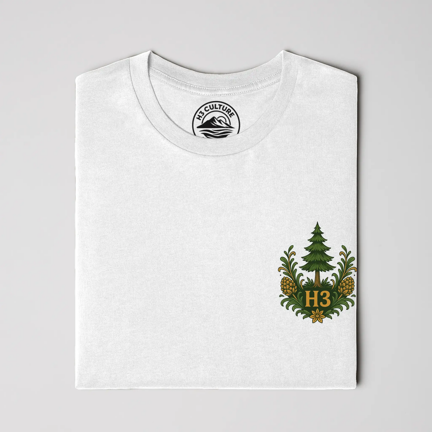 H3 Culture Emblem with Pine Tree