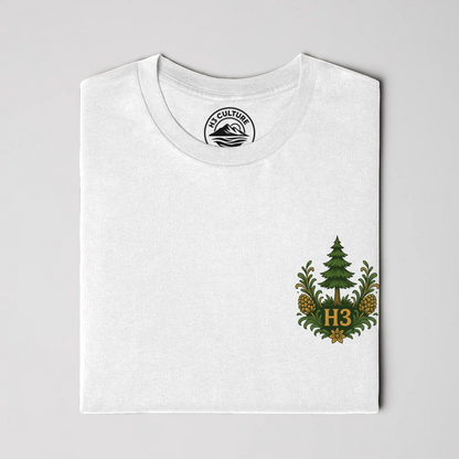 H3 Culture Emblem with Pine Tree