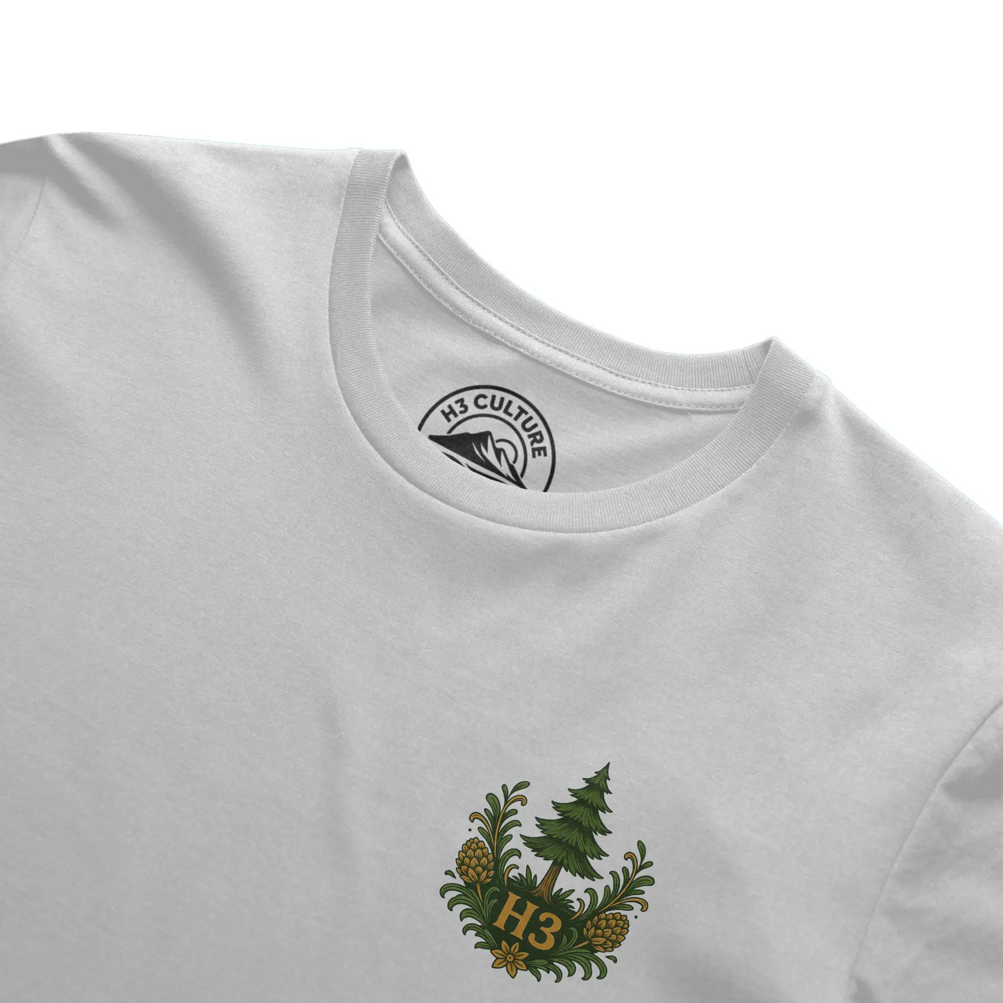 H3 Culture Emblem with Pine Tree