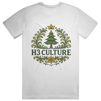 H3 Culture Emblem with Pine Tree