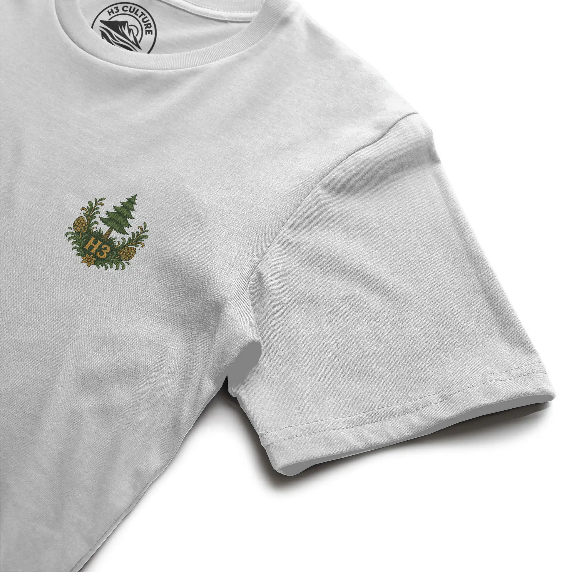 H3 Culture Emblem with Pine Tree
