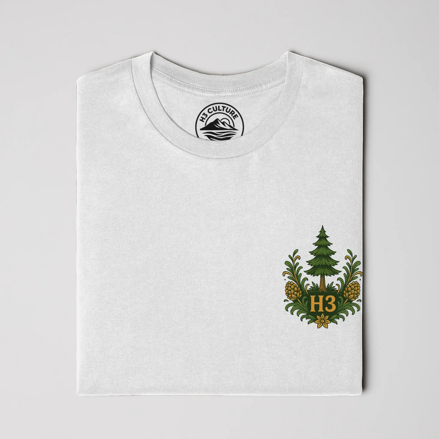 H3 Culture Emblem with Pine Tree