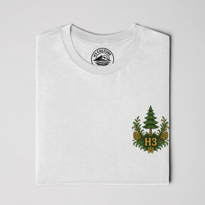H3 Culture Emblem with Pine Tree