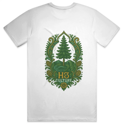 H3 Emblem with Towering Evergreen