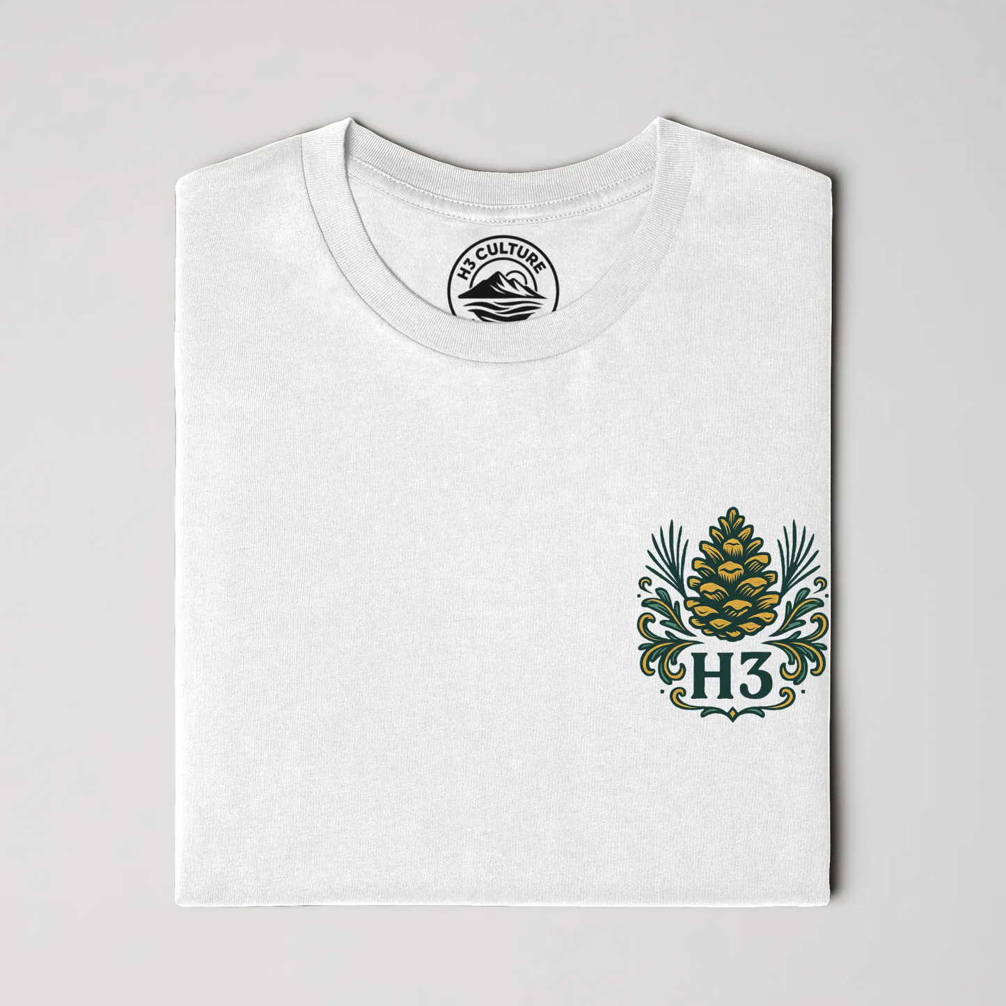 H3 Emblem with Towering Evergreen