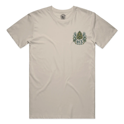 H3 Emblem with Towering Evergreen