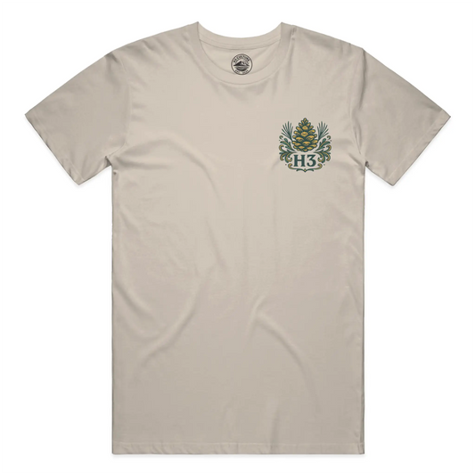 H3 Emblem with Towering Evergreen