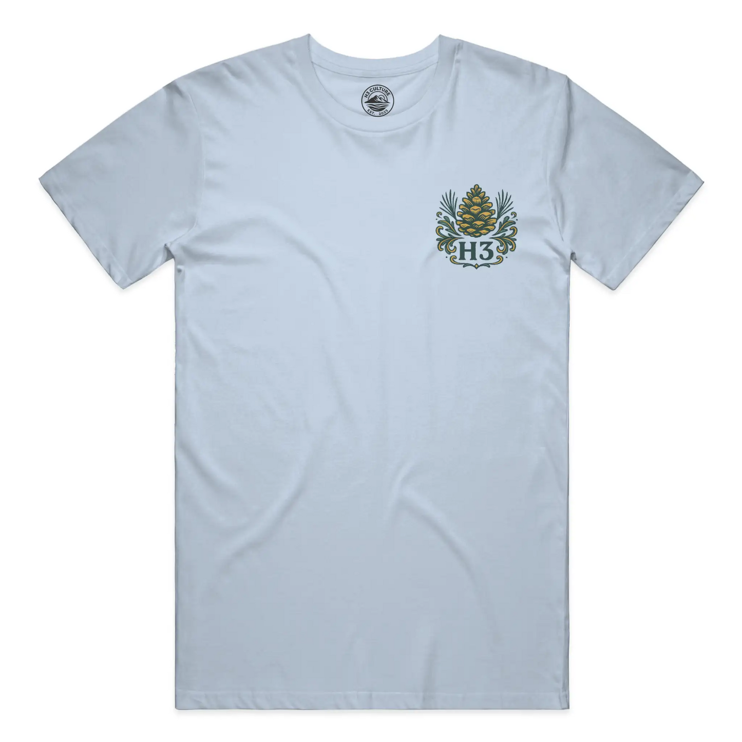 H3 Emblem with Towering Evergreen